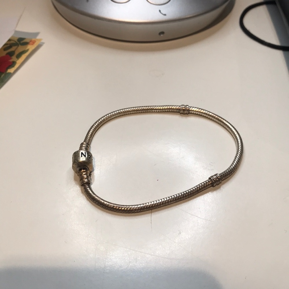 Authentic pandora charm bracelet 7 inch